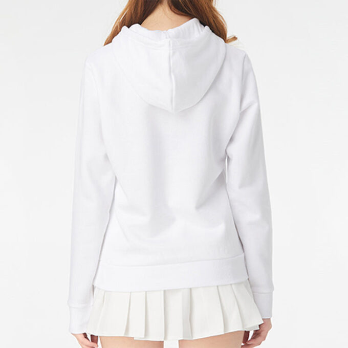 (WMNS) Essentials Hoodie ”Vit Svart”