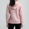 (WMNS) Essentials Logo Hoodie ”Rosa Vit”