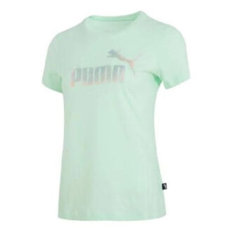 (WMNS) Essentials Logo T-shirt ”Grön Silver”
