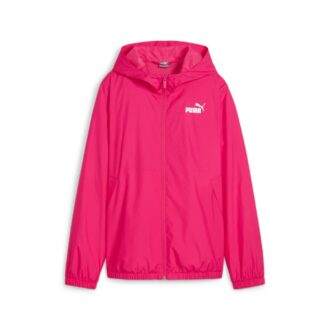 (WMNS) Essentials Solid Windbreaker Jacket ”Hot Pink”