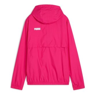 (WMNS) Essentials Solid Windbreaker Jacket ”Hot Pink”