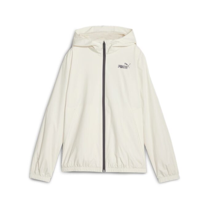 (WMNS) Essentials Solid Windbreaker Jacket ”Vit”