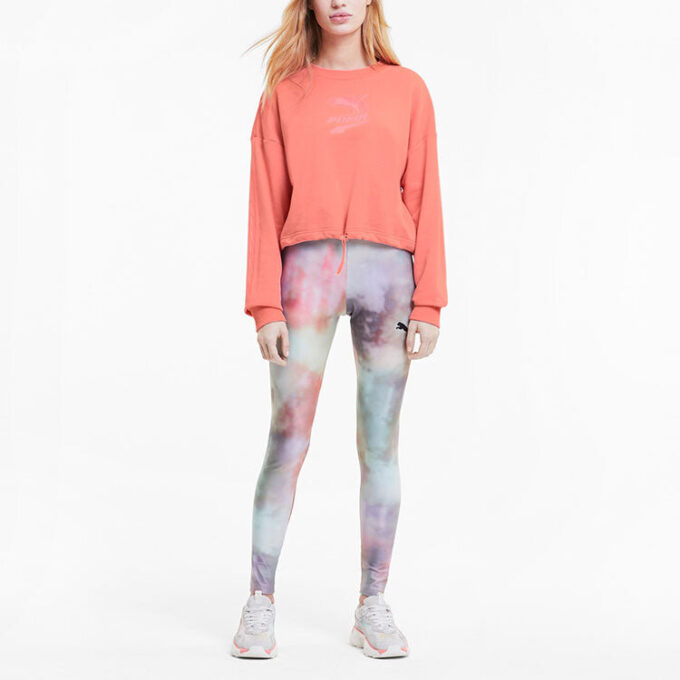 (WMNS) Evide Logo Sweatshirt ”Pink”