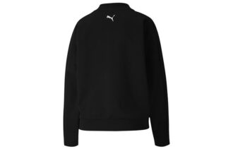 (WMNS) Evide Logotyptryck Rundhalsad Tröja Svart