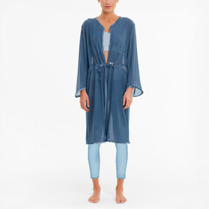 (WMNS) Exhale Power Mesh-klänning ”Ensign Blue”