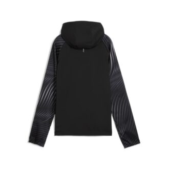 (WMNS) Favorit Velocity Printed Woven Löparjacka ”Svart”