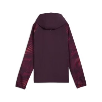 (WMNS) Favorit Velocity Printed Woven Running Jacket ”Midnight Plum”