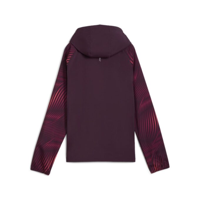 (WMNS) Favorit Velocity Printed Woven Running Jacket ”Midnight Plum”