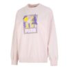 (WMNS) FF Bubble Sleeve Rundringad Tröja ”Rosa”