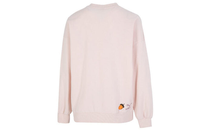 (WMNS) FF Bubble Sleeve Rundringad Tröja ”Rosa”