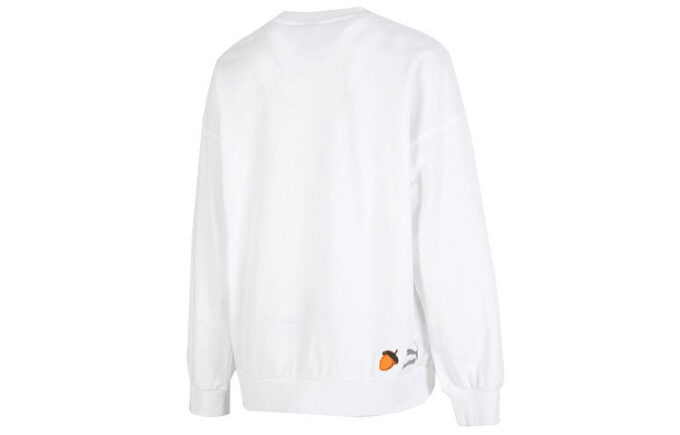(WMNS) FF Bubble Sleeve Rundringad Tröja ”Vit”