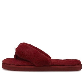 (WMNS) Fluff Flip Slides ”Persian Red Team Gold”