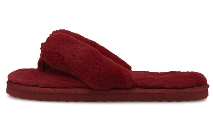 (WMNS) Fluff Flip Slides ”Persian Red Team Gold”