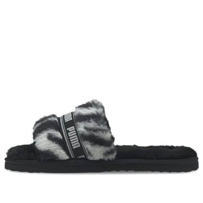 (WMNS) Fluff Slide ”Wild – Svart”