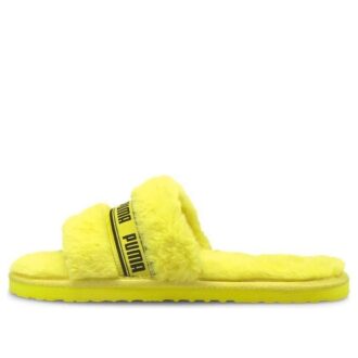 (WMNS) Fluff Slides ”Fluo Yellow”