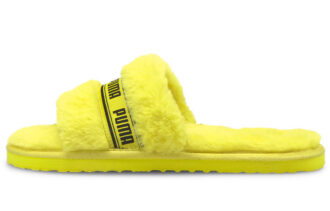 (WMNS) Fluff Slides ”Fluo Yellow”