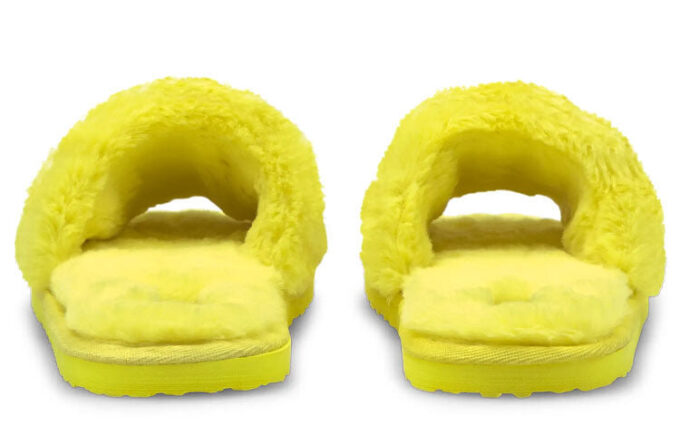 (WMNS) Fluff Slides ”Fluo Yellow”