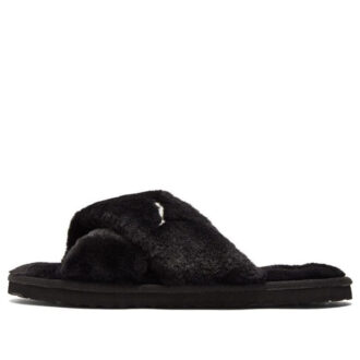 (WMNS) Fluff X Strap Slide ”Svart”