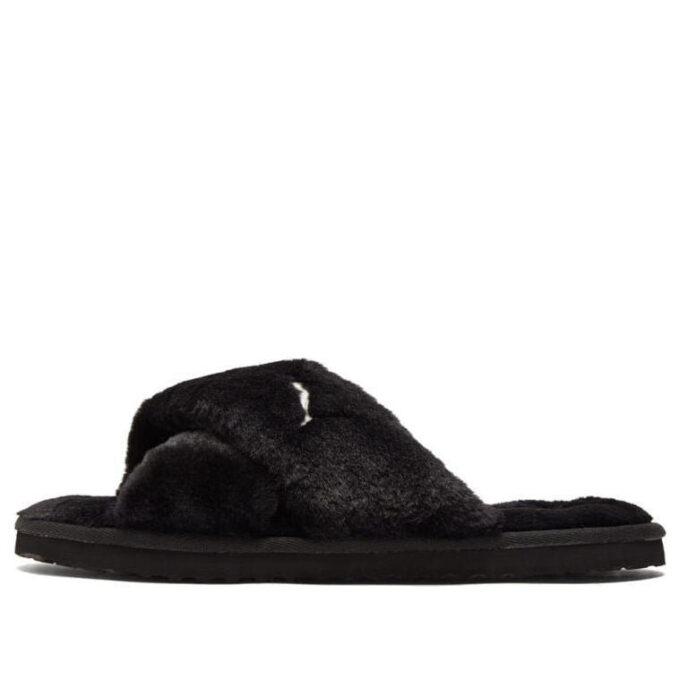 (WMNS) Fluff X Strap Slide ”Svart”