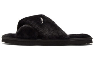 (WMNS) Fluff X Strap Slide ”Svart”