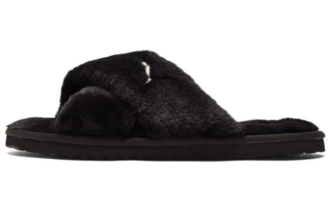 (WMNS) Fluff X Strap Slide ”Svart”