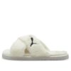 (WMNS) Fluff X Strap Slides ”Whisper White”