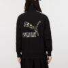 (WMNS) Formstripe Stickad Stand Collar Jacka Svart
