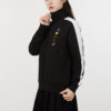 (WMNS) Formstripe Stickad Stand Collar Jacka Svart