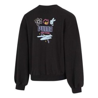 (WMNS) Grafisk tröja ”Svart”