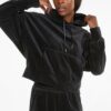 (WMNS) Her Velour Hoodie ”Svart”