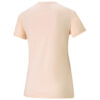 (WMNS) Hjärtformad T-shirt med Kärlekstryck Logotyp Sport Rund Hals Kortärmad Rosa Röd