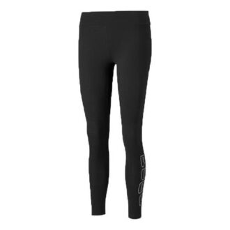 (WMNS) Holiday Leggings Logo Sport Träningsbyxor Svarta