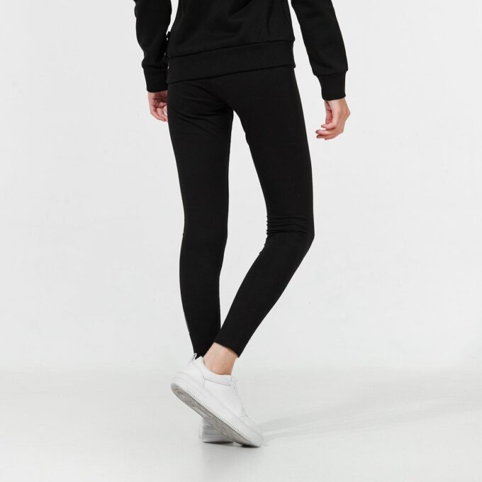 (WMNS) Holiday Leggings Logo Sport Träningsbyxor Svarta