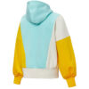 (WMNS) Hoodie med paneler ”Blå Gul Vit”