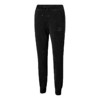 (WMNS) Ikoniska Broderilogotyp Stickbyxor Svarta
