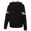 (WMNS) Internationell Hoodie ”Svart Vit”