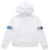 (WMNS) Internationell Hoodie ”Vit Svart”