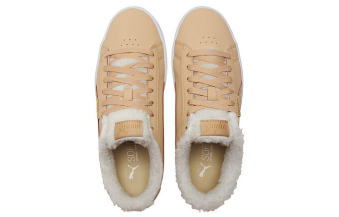 (WMNS) Jada Teddy Ws Fleecefodrade Skateboardskor Khaki