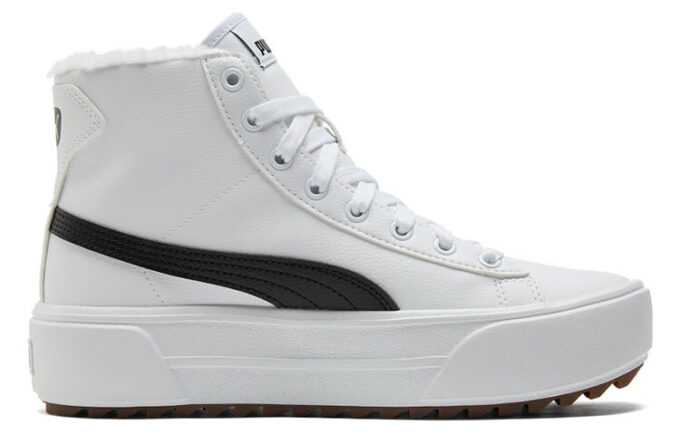 (WMNS) Kaia Mid ”Päls – Vit Svart”