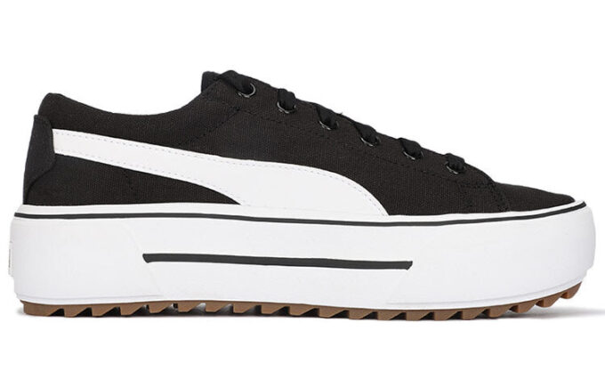 (WMNS) Kaia-plattformen ”Svartvit”