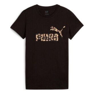 (WMNS) Kamouflage-logotyp T-shirt ”Svart”