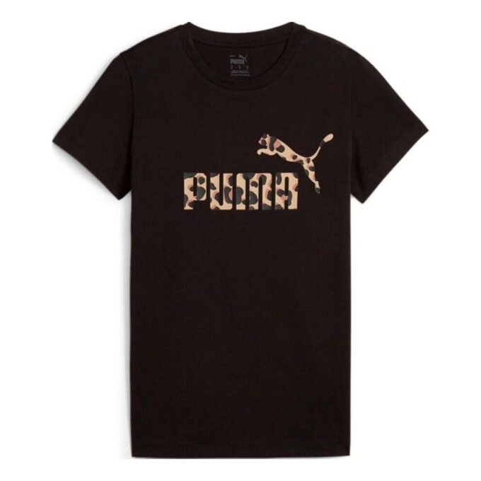 (WMNS) Kamouflage-logotyp T-shirt ”Svart”