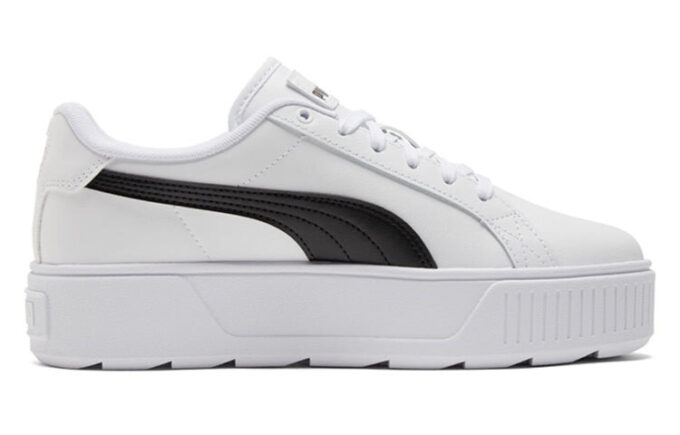 (WMNS) Karmen Läder ”Vit Svart”