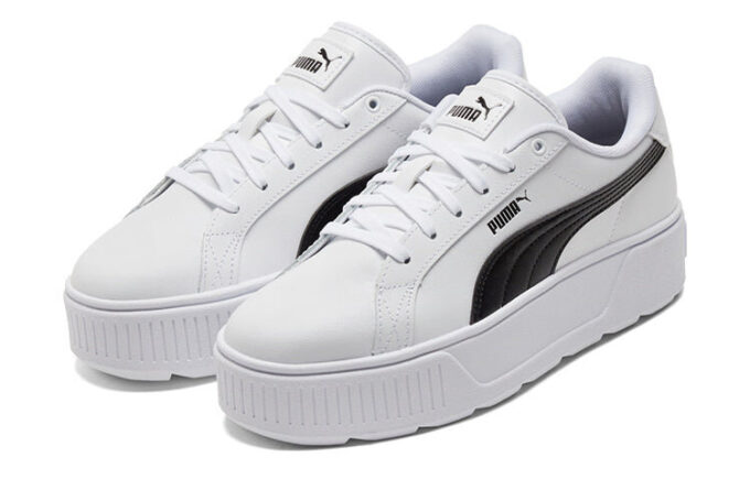 (WMNS) Karmen Läder ”Vit Svart”
