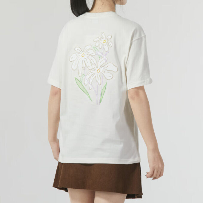 (WMNS) Klassisk bomulls-T-shirt ”Beige”