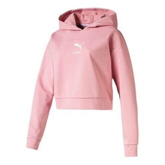 (WMNS) Klassisk Logotyp Hoodie ”Rosa”