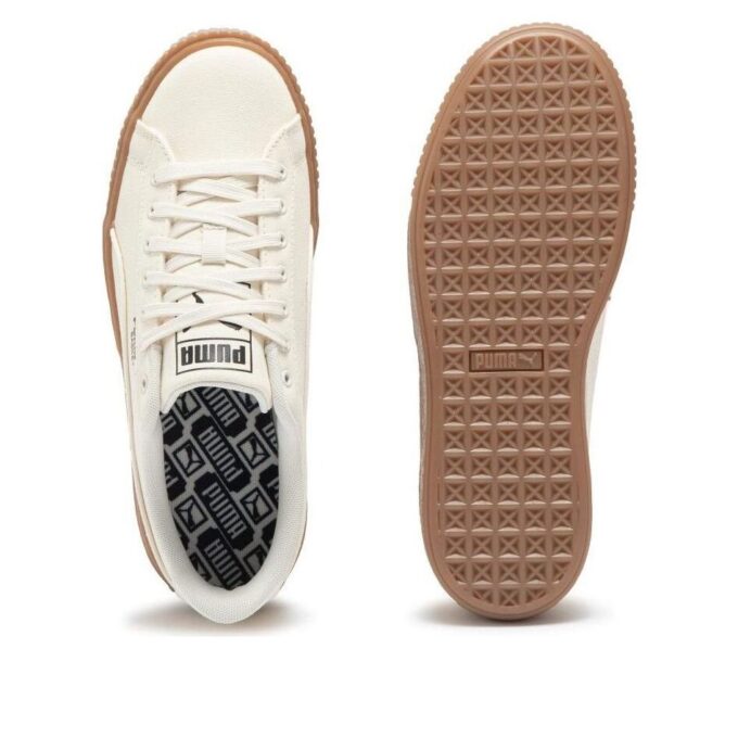 (WMNS) Korgplattform Canvas ”Beige”