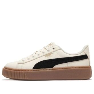 (WMNS) Korgplattform Canvas ”Beige Svart”