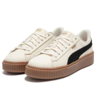 (WMNS) Korgplattform Canvas ”Beige Svart”