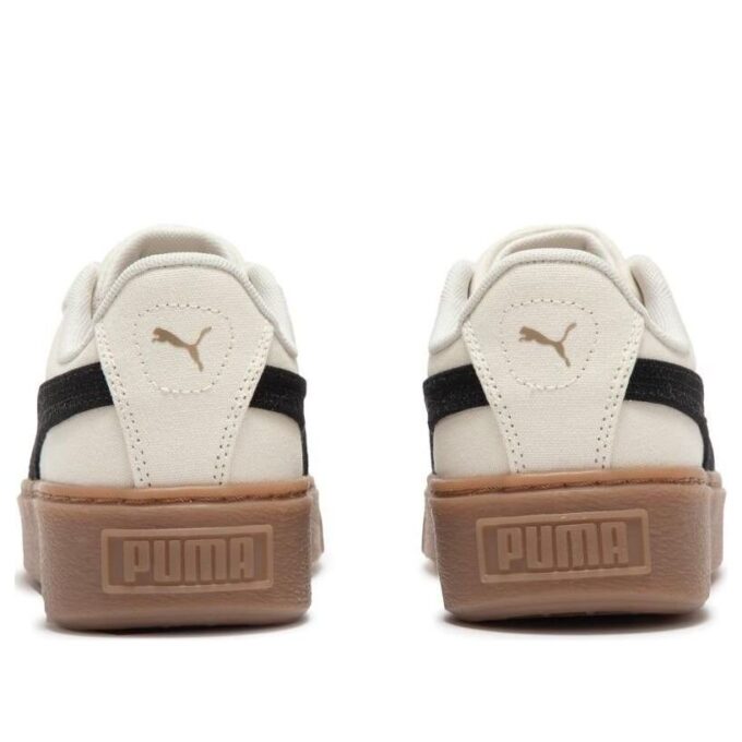 (WMNS) Korgplattform Canvas ”Beige Svart”